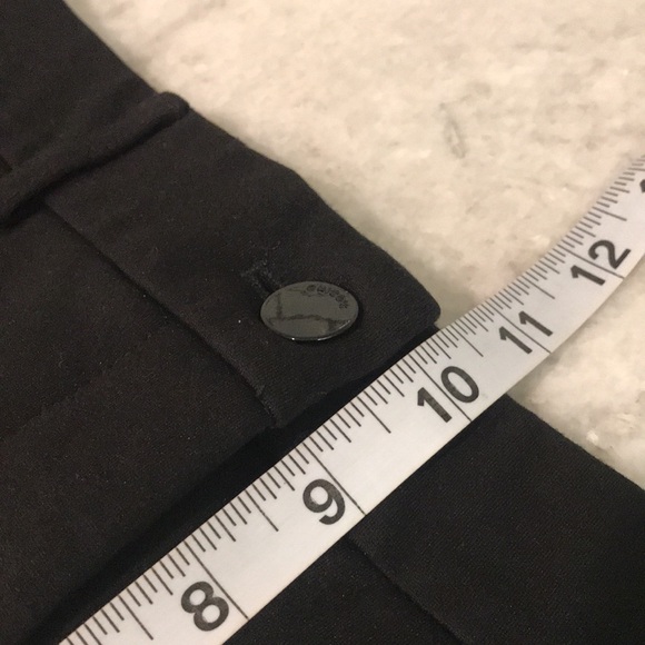 Chicos Black Pants Womens 0.5 So Slimming Stretch Classic Ankle Cropped - Picture 9 of 10